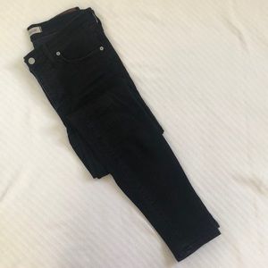 Madewell Black Skinny Jeans